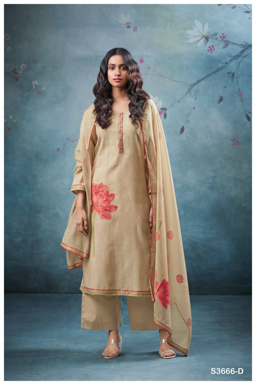 Ganga reva 3666 buy dress materials wholesale